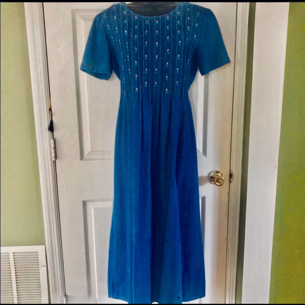 Karen Steven denim dress
